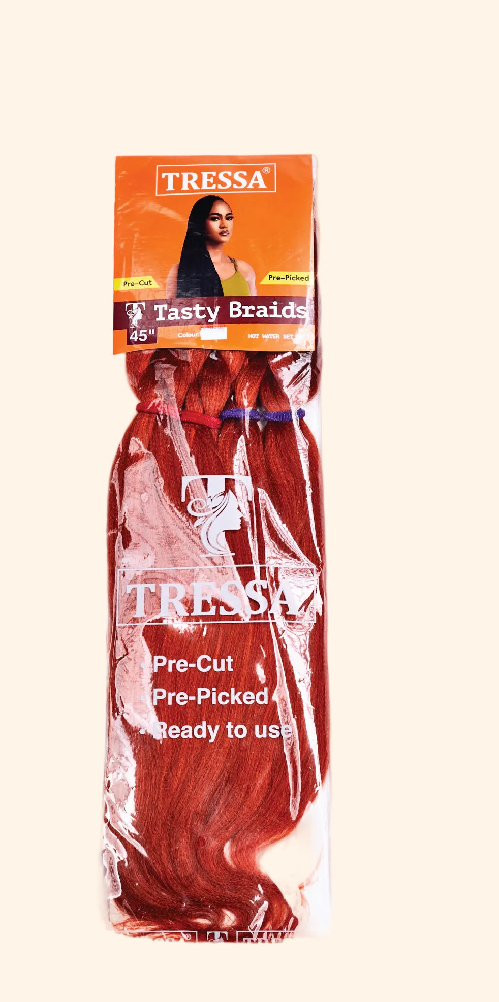 Tressa Tasty Braid (170G)-Ginger